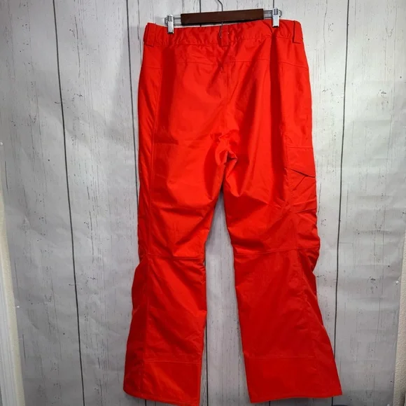 The North Face Women Orange Ski Snow Pants Size L Outdoor Adventure Snowboarding - Picture 9 of 13